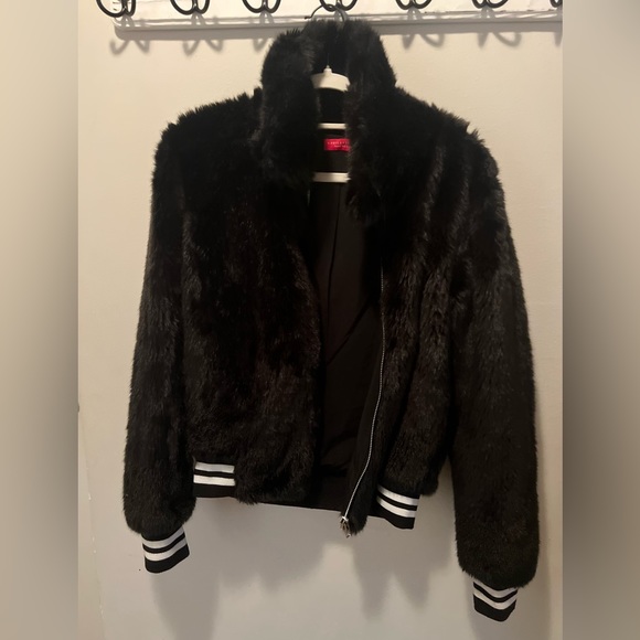 n:philanthropy faux fur jacket - Picture 2 of 13